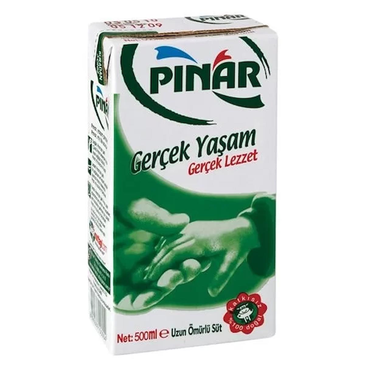 Pınar UHT Tam Yağlı Süt 500ml (12 li Koli)