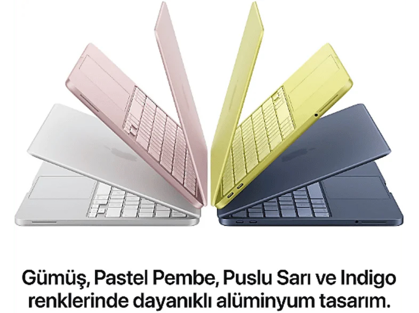 APPLE Z1TV0006K/MacBook Neo/Apple A18 Pro İşlemci(6 Çekirdek CPU-5 Çekirdek GPU)/8GB RAM/512GB SSD/13″/Eng/Blush