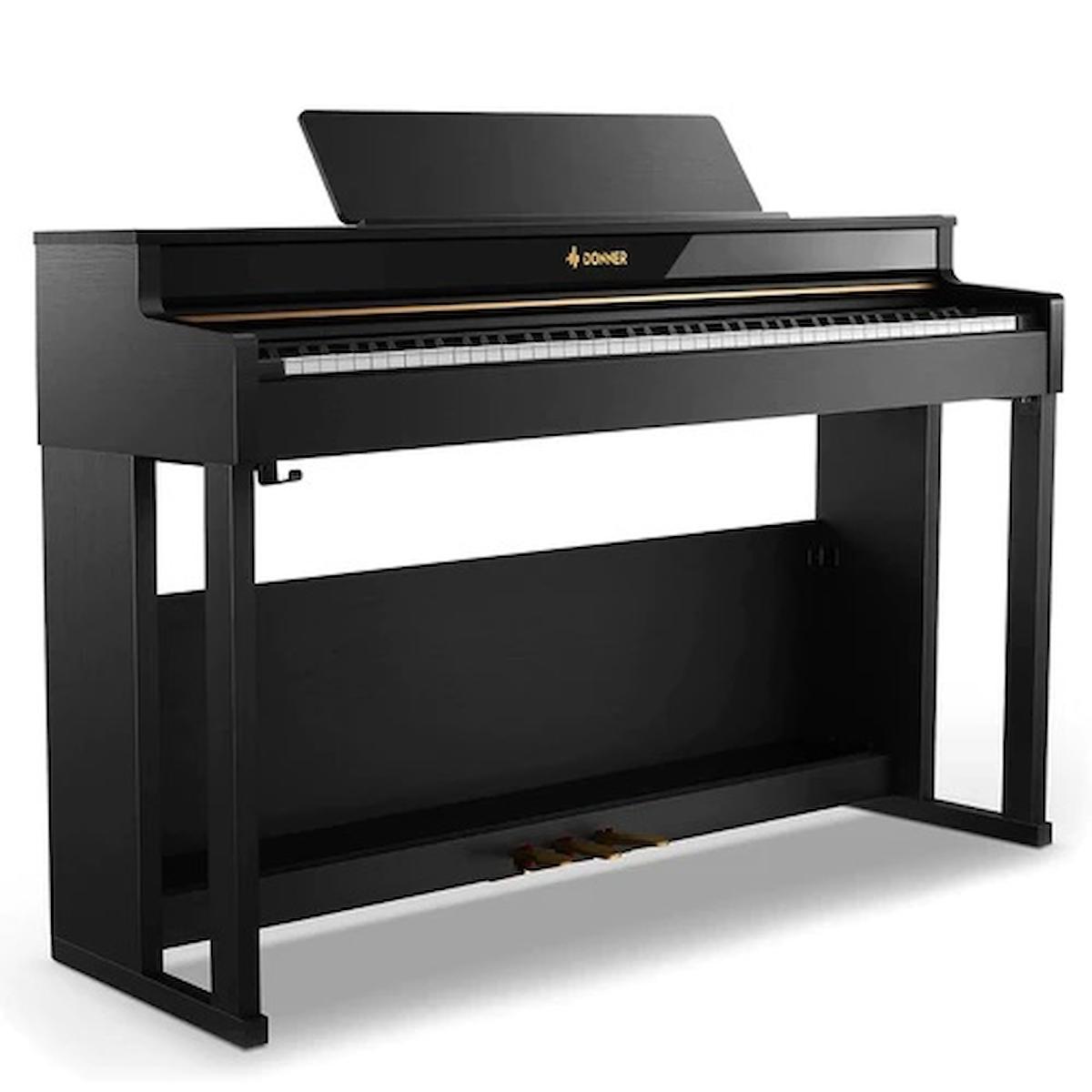 Donner DDP-400 Premium Upright Dijital Piyano (Siyah)