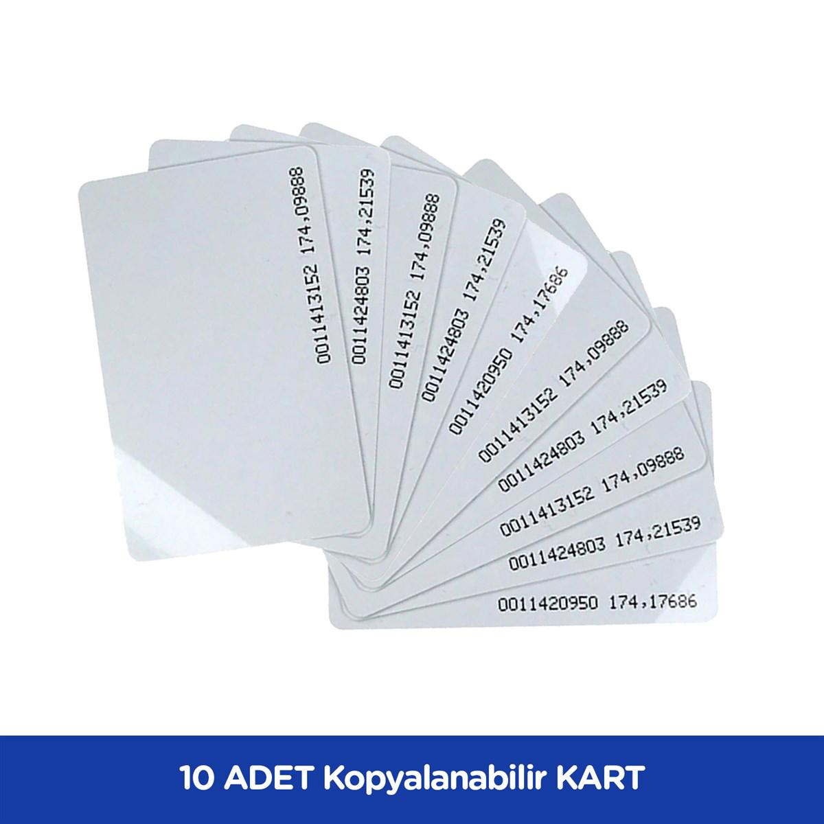 10 Adet SARKEY SR-622 TEMİC T5557 Yazılabilir - Kodlanabilir Kart - Rfıd Tag - Göstergeç 