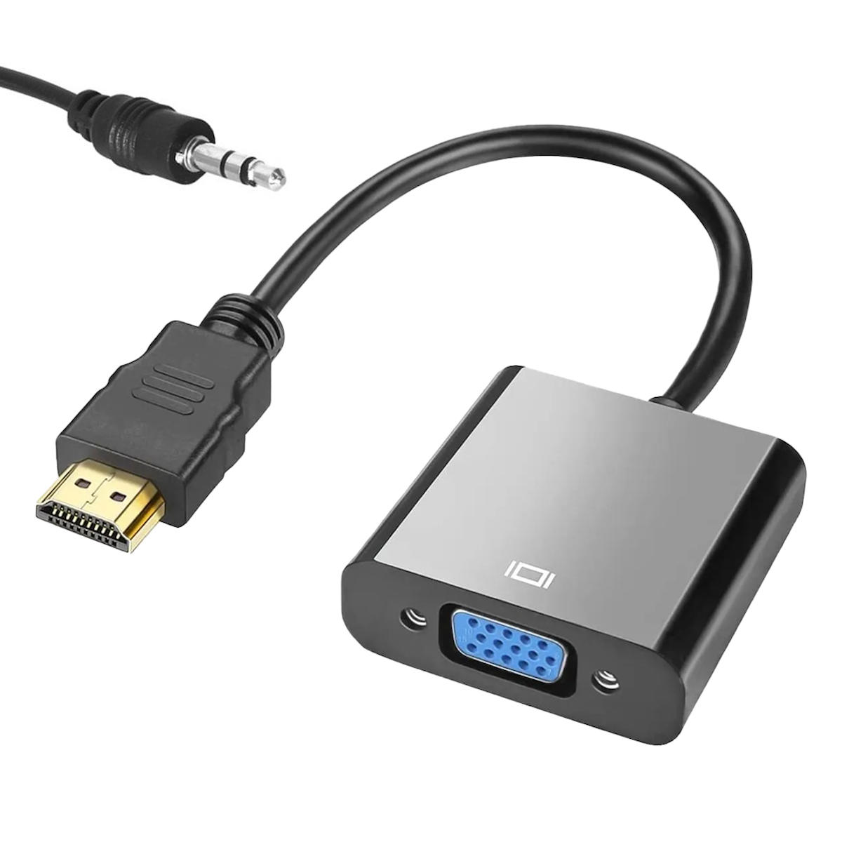 Fully G-537L HDMI'dan VGA'ya Çevirici Adaptör Ses Çıkışlı