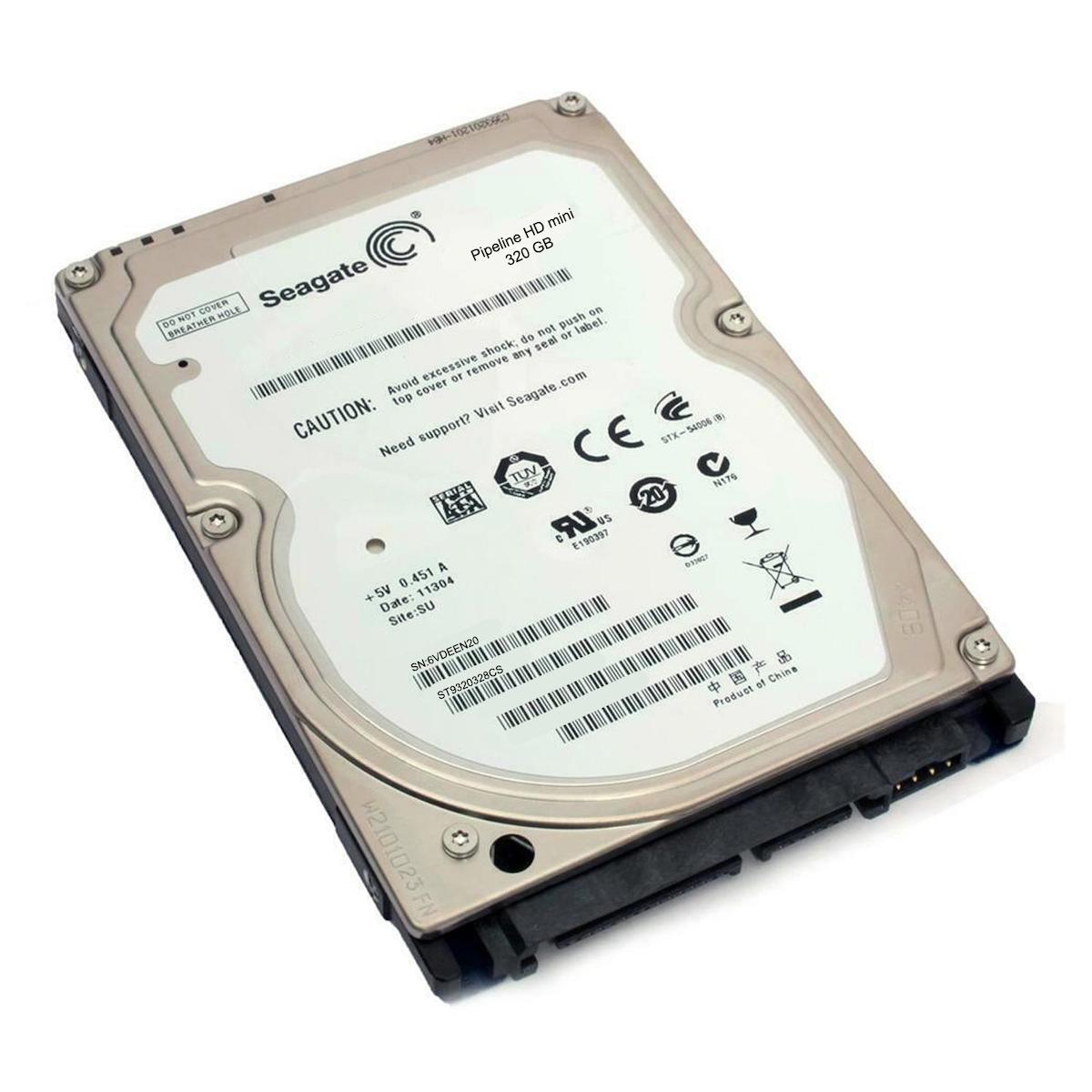 HARDDİSK 320GB 2.5 SEAGATE (DVR KAYIT CİHAZI UYUMLU)