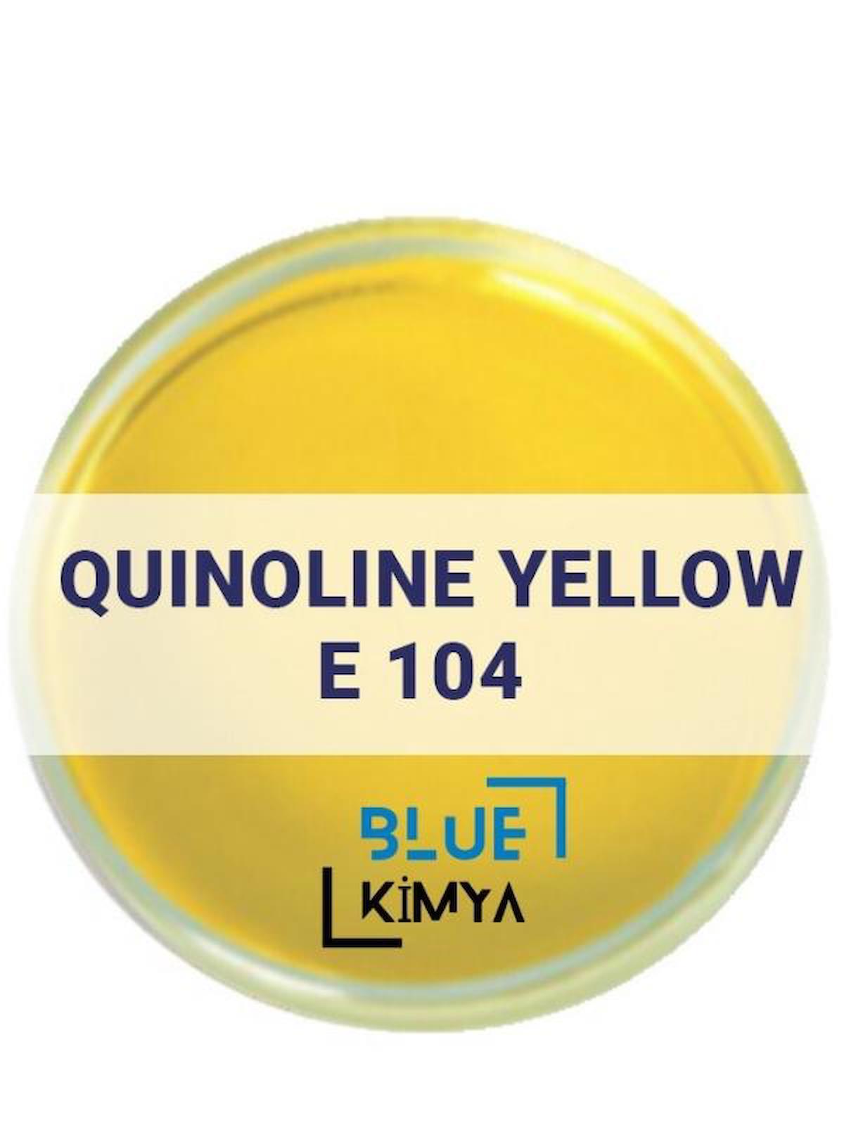 Quinoline Yellow E104 Toz Civciv Sarısı Gıda Boyası 10 Gr