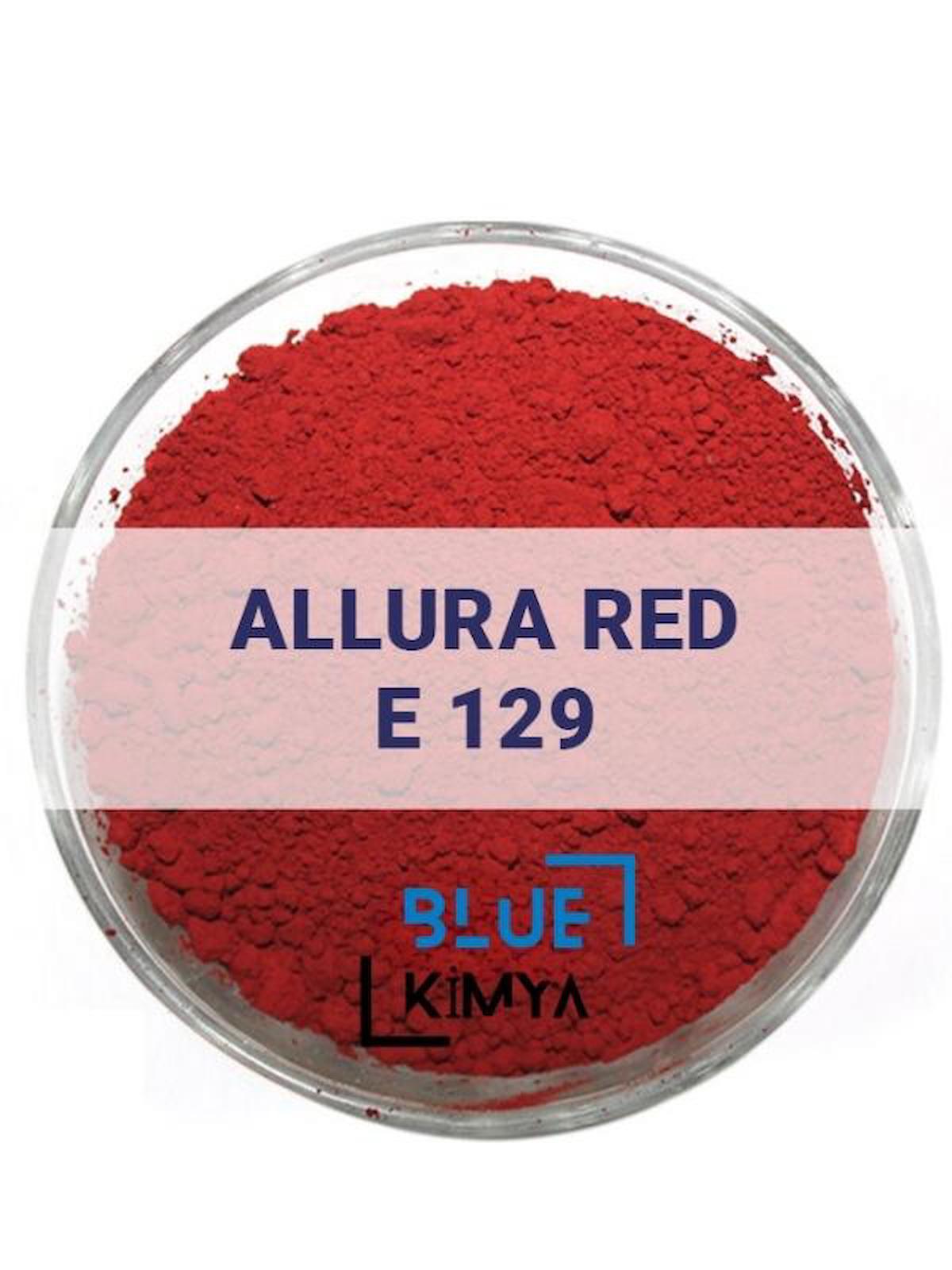 Allura Red E129 Bayrak Kırmızı Toz Gıda Boyası 10 Gr