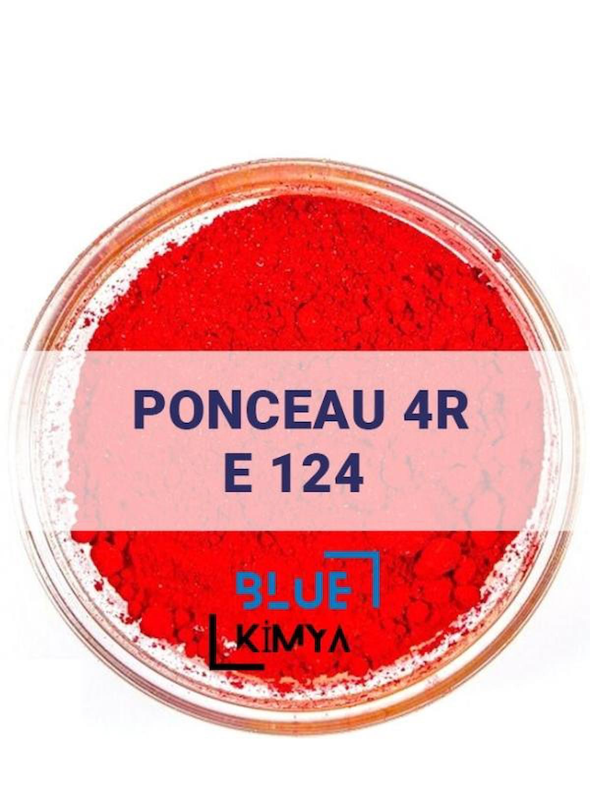 Ponceau 4r E124 Ponso 4r Kırmızı Toz Gıda Boyası 10 Gr