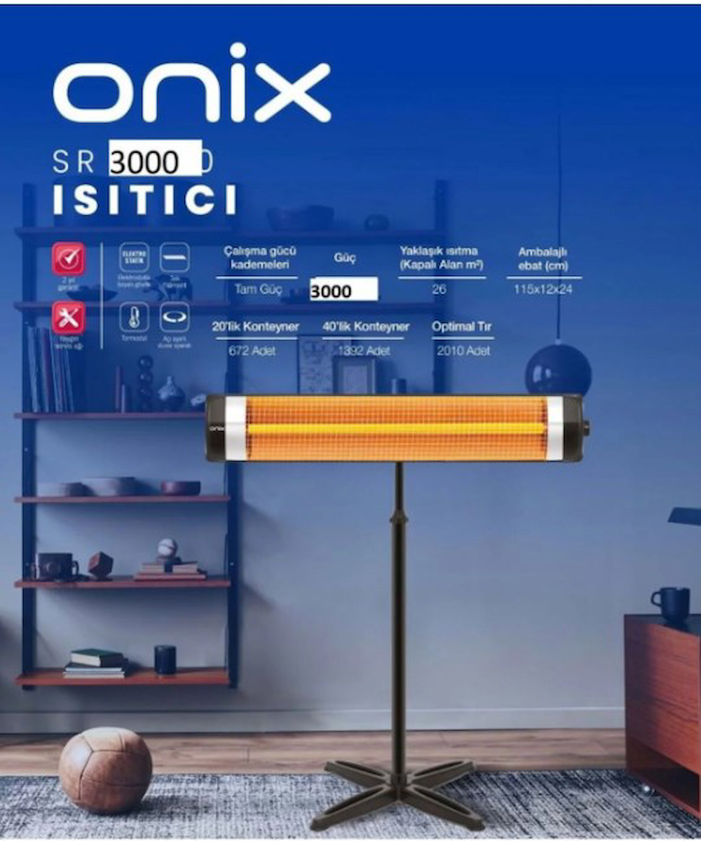 onix Elektrikli Soba