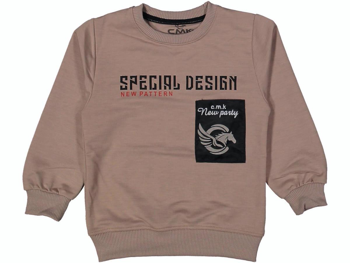 Erkek Çocuk Specıal Baskılı Sweatshirt BGL-ST03679