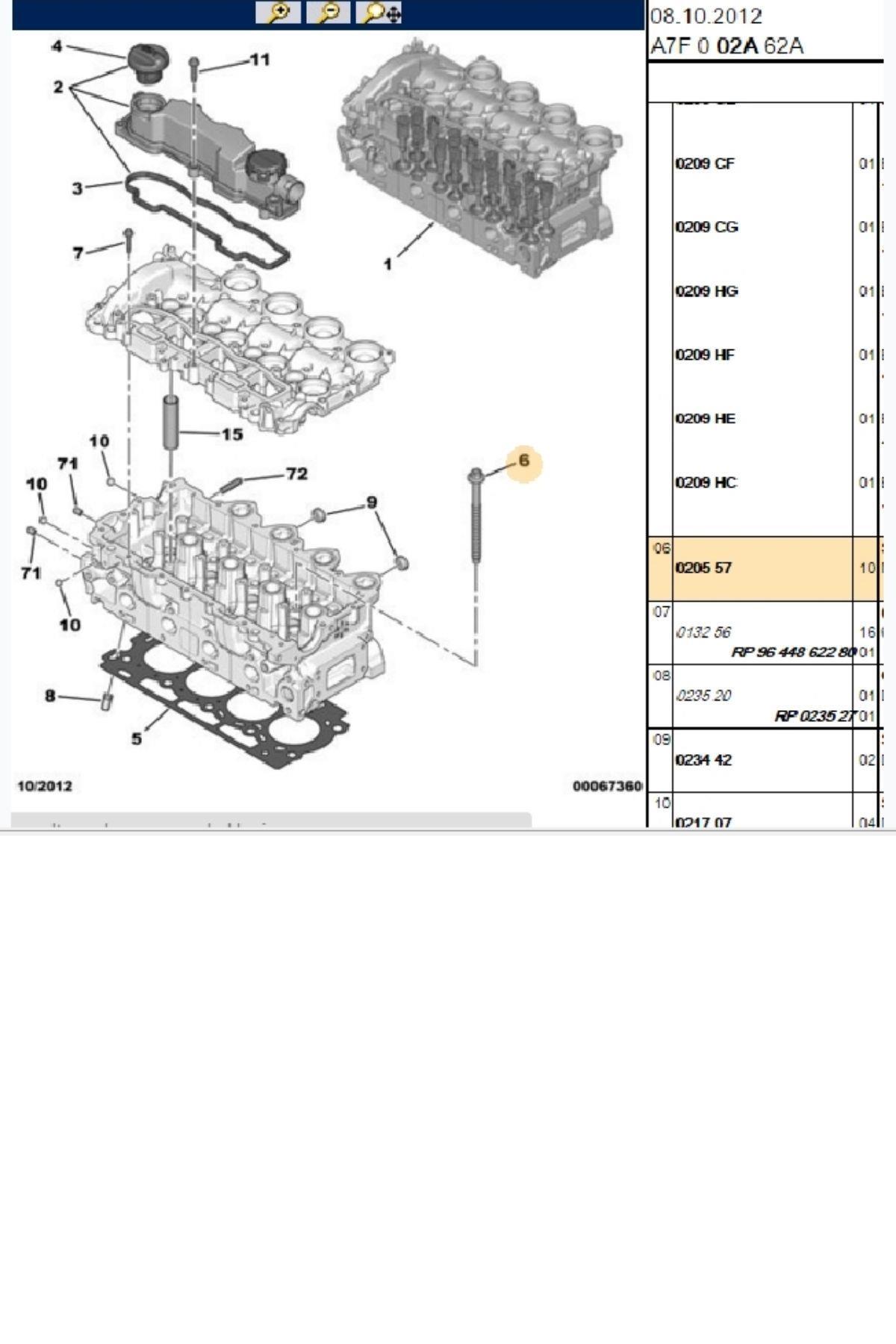 Silindir Kapak Saplaması DW4-DW6 (020557-1682800880)