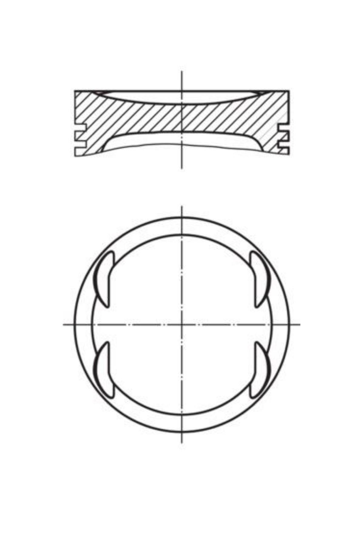 Piston Sekman Std 306 Xsara (0402000-0628G7)