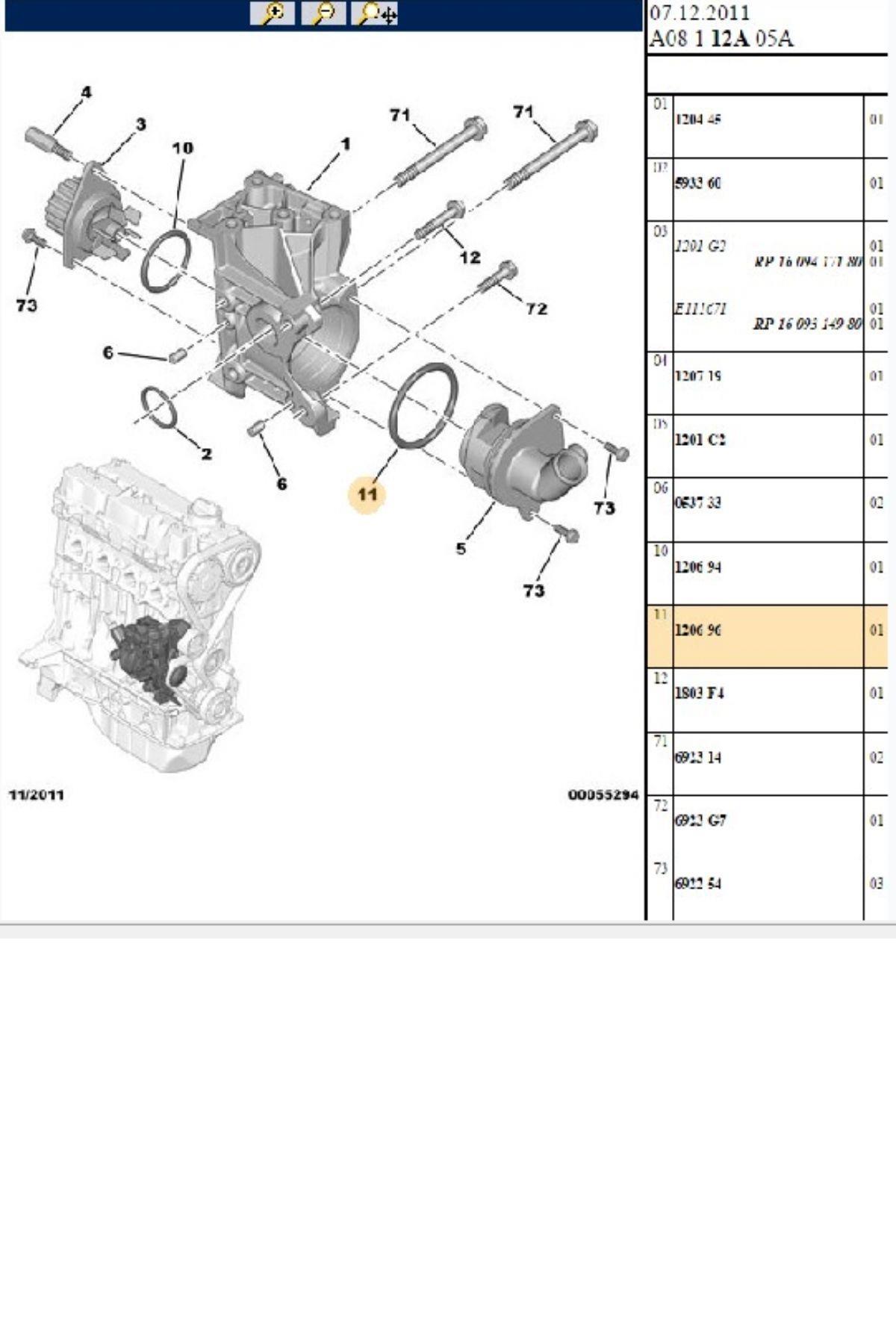 Termostat Kapak Conta TU3 (120696)