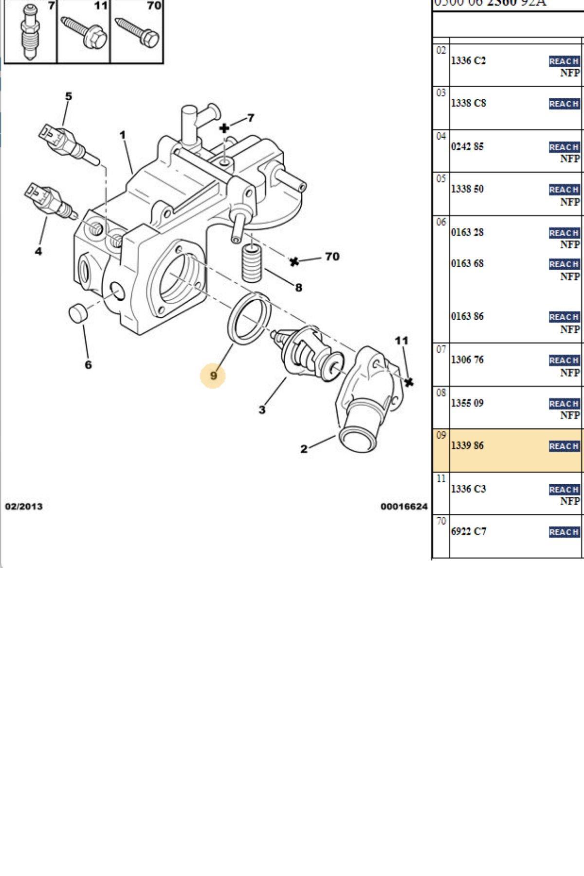 Termostat Conta (133986)