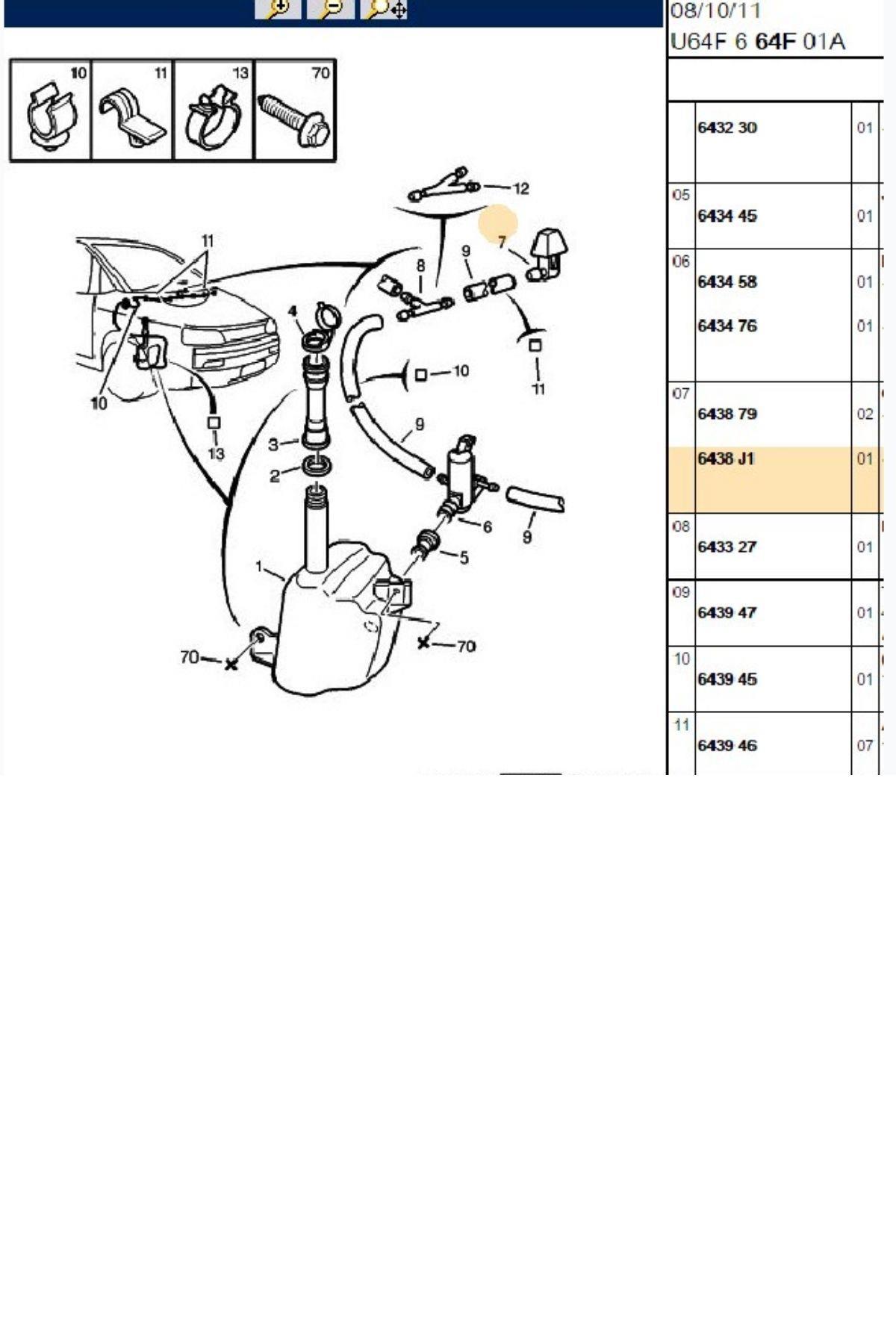 Cam Fıskiye Memesi Expert Jumpy (6438J1)