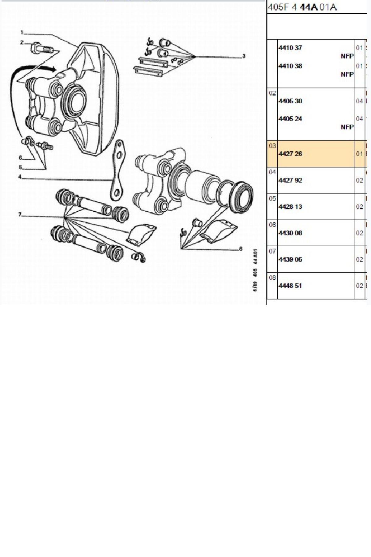 Kaliper Tamir Takımı (442726)