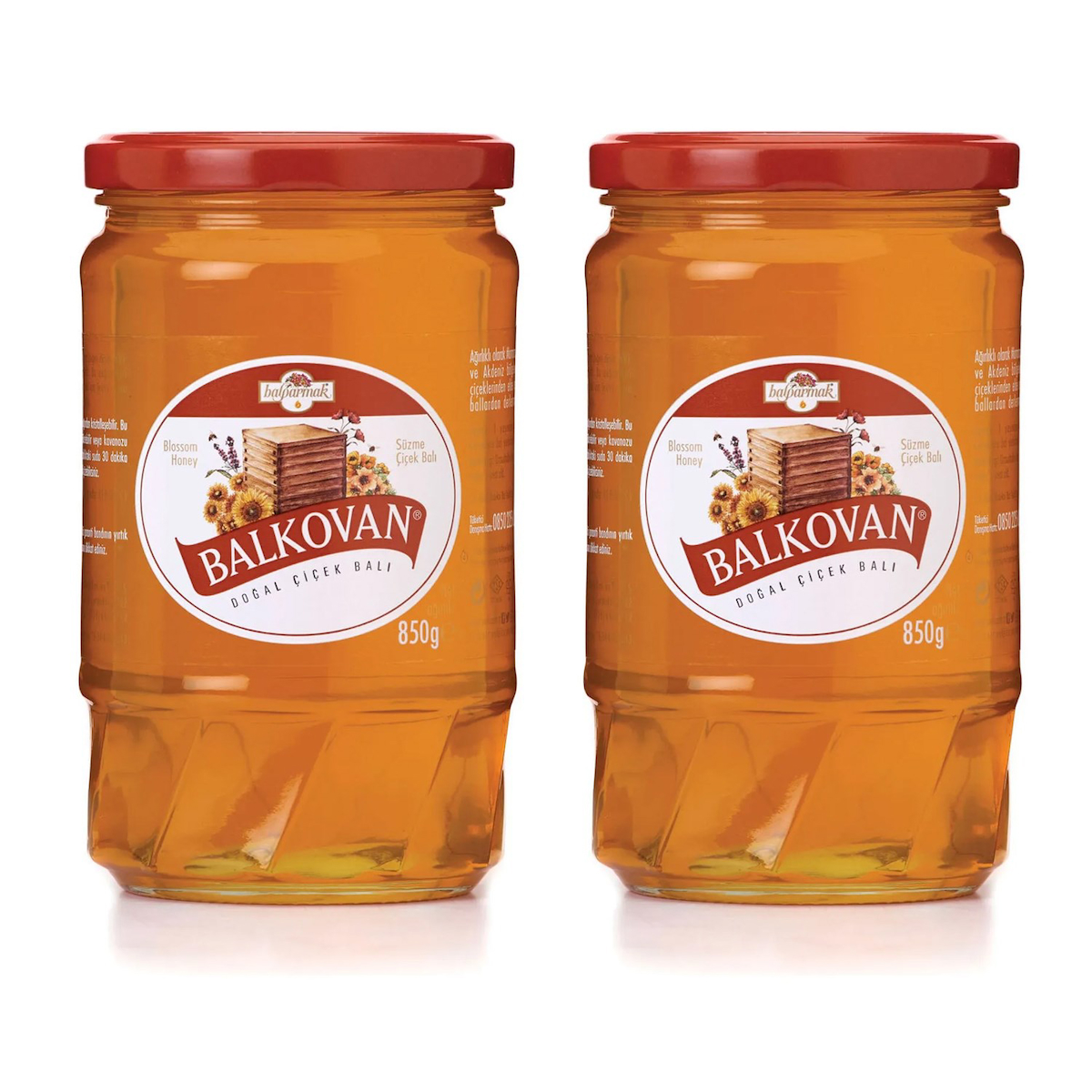 Balkovan Çiçek Balı 850 gr x 2 Adet