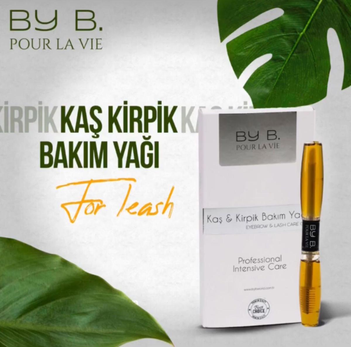 ABUŞİFA BY B. POUR LA VİE KAŞ VE KİRPİK YAĞI 8ML+8ML =16ML EYEBROW &LASH CARE OIL