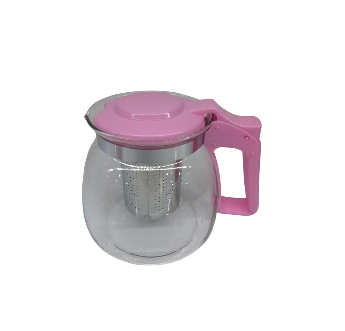 Pak Home Cam Demlik 1200 ml Pembe Kapaklı