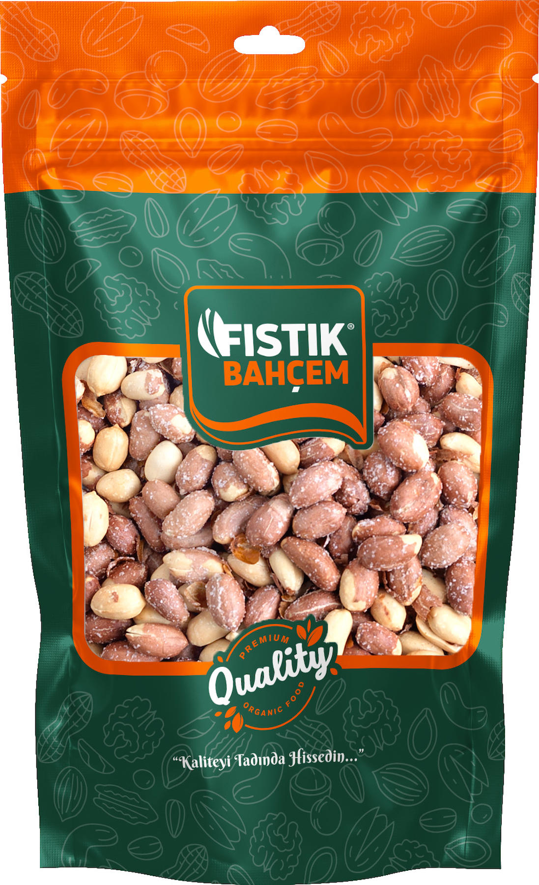 Fıstık Bahçem Yer Fıstık Tuzlu Kavrulmuş 500 Gr