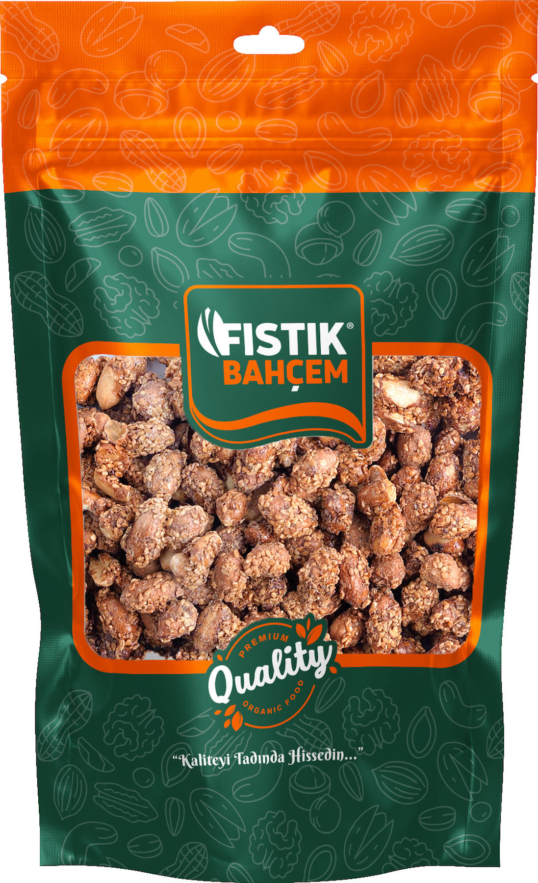 Fıstık Bahçem Yer Fıstık Susamlı Ballı 1 Kg