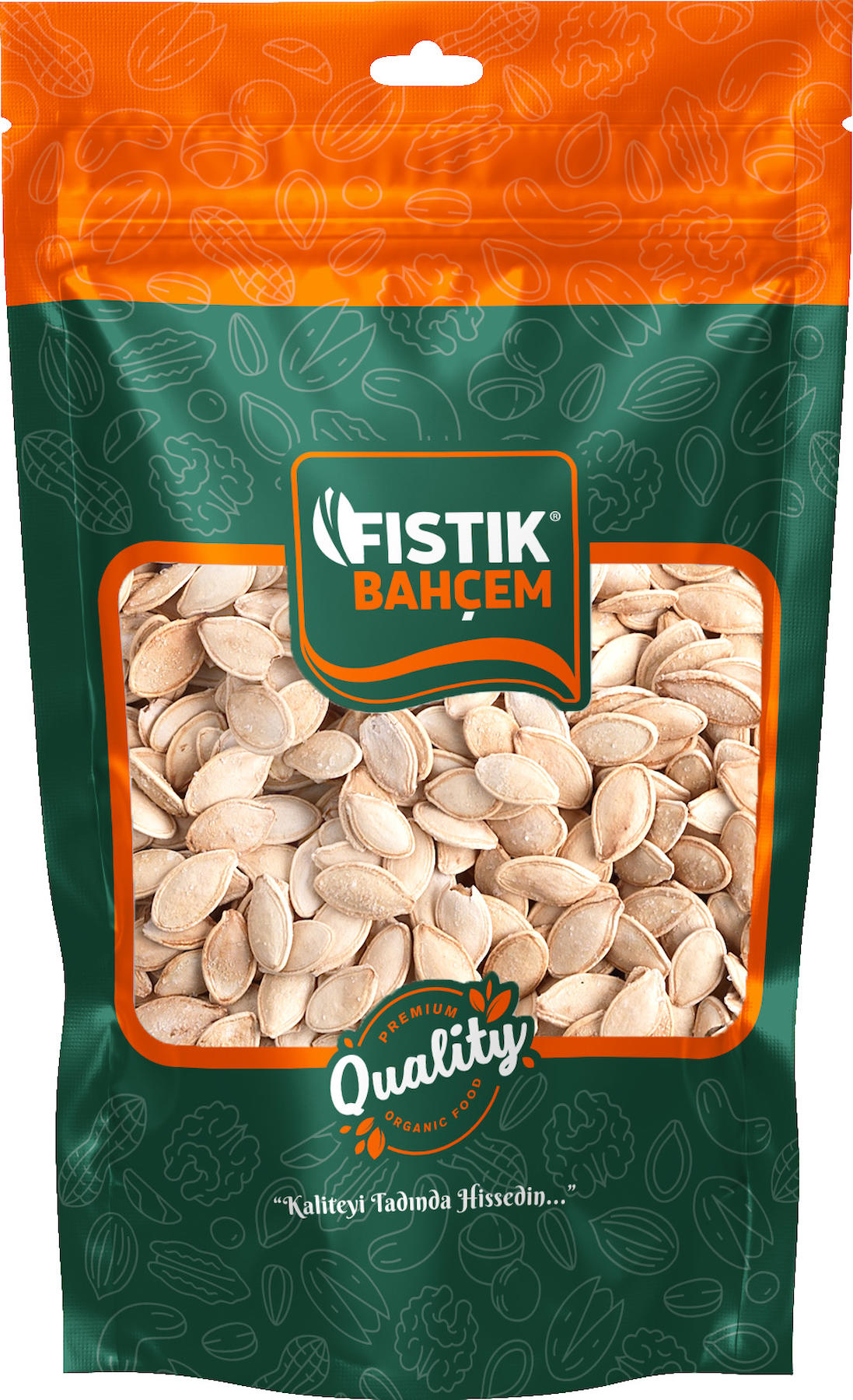 Fıstık Bahçem Kabak Nevşehir Tuzlu Kavrulmuş 1 Kg