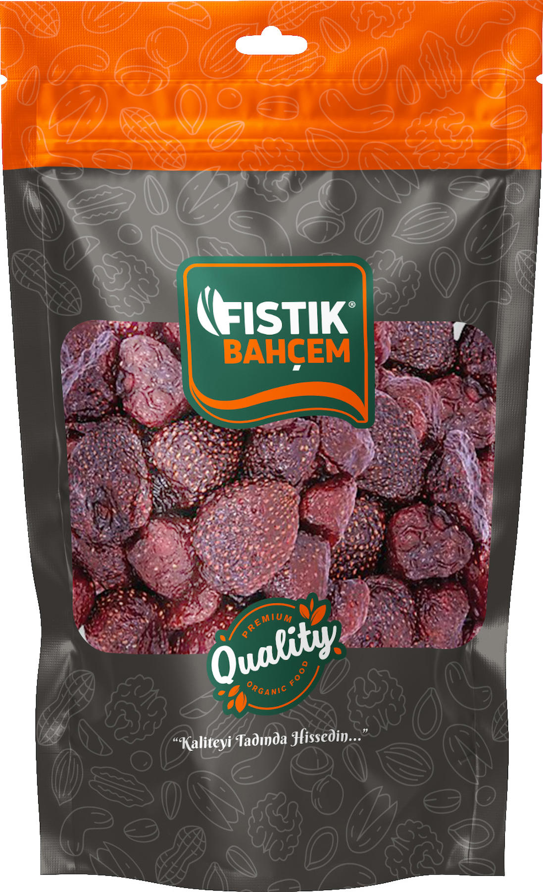 Fıstık Bahçem Çilek Kurusu Tane 1 Kg