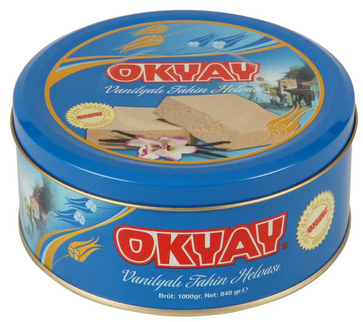 Okyay 1950'den Günümüze Vanilyalı Teneke Helva 840 gr