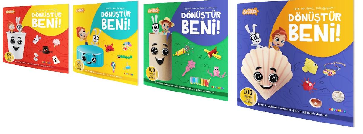 Briko Dönüştür Beni 4' lü Kitap Set