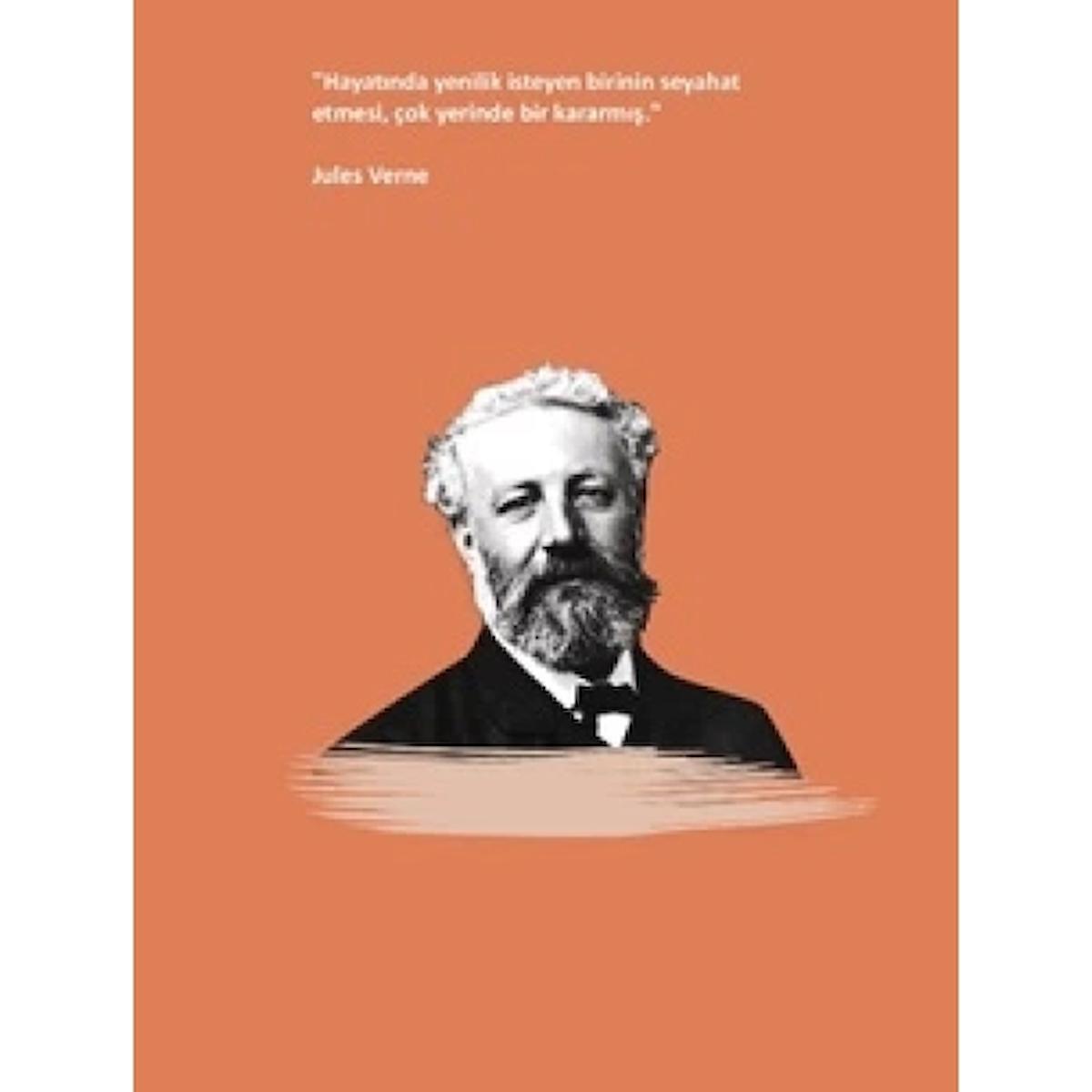 Jules Verne Ciltli Defter