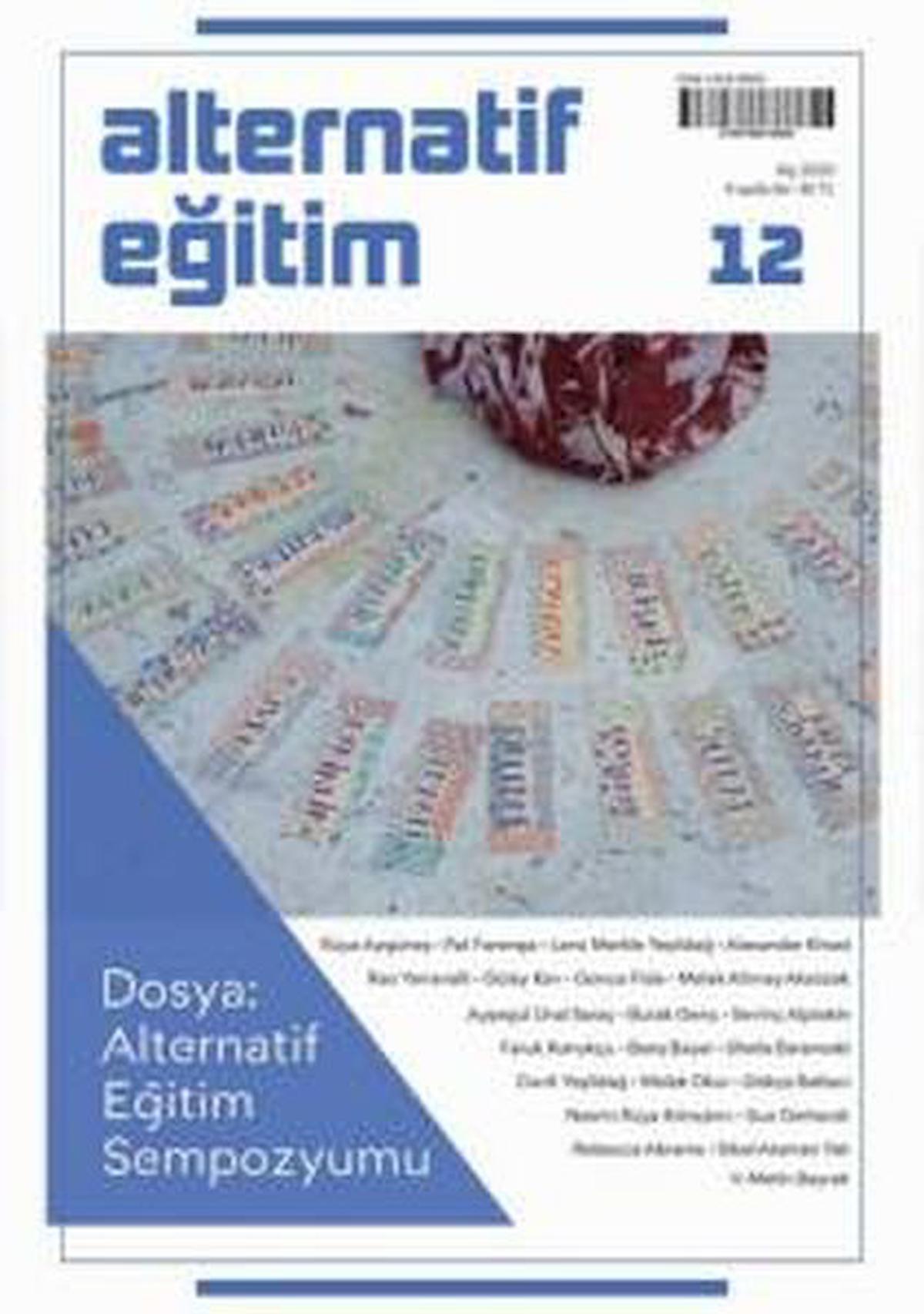 Alternatif Eğitim Dergisi Sayı: 12 Kış 2020