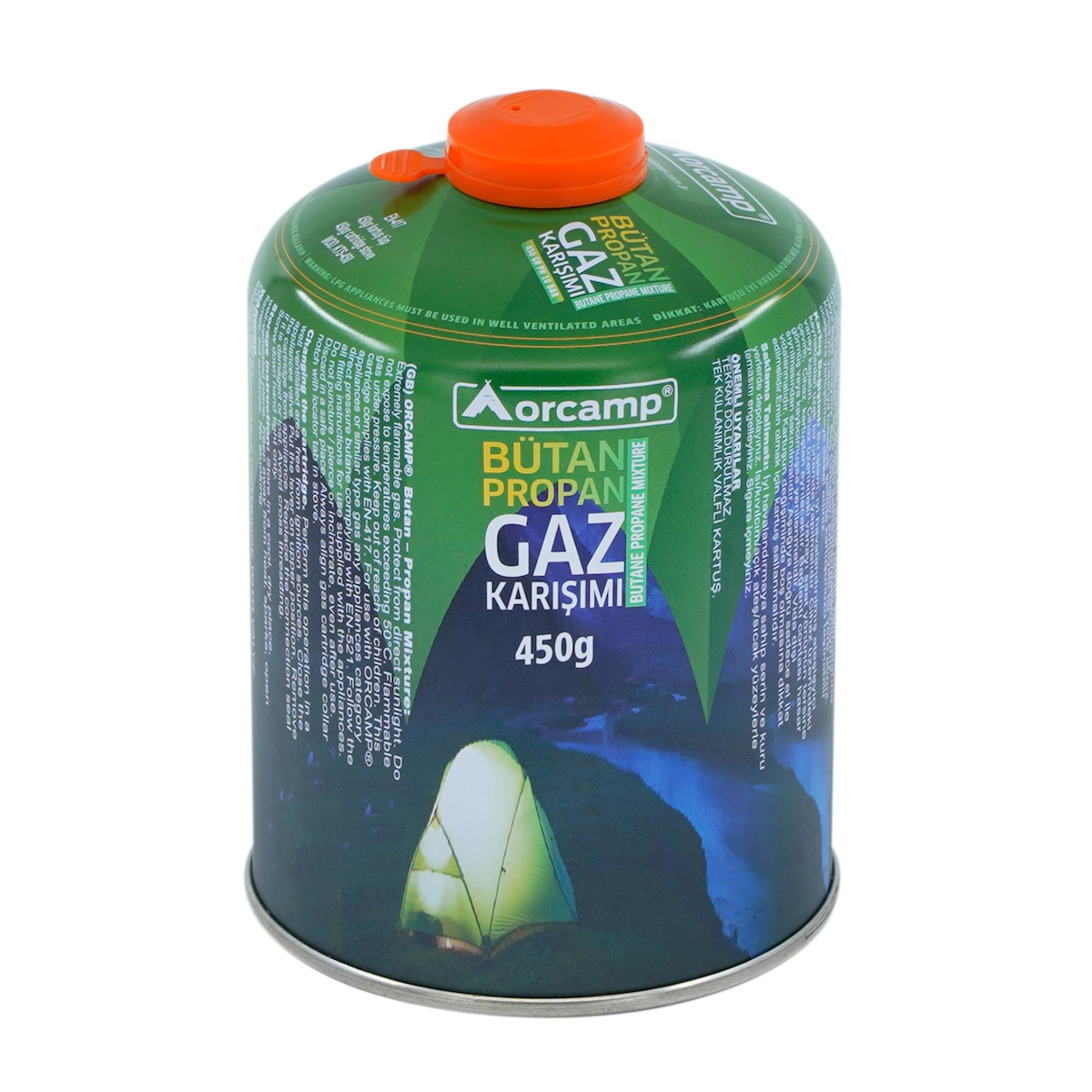 ORCAMP GAZ KARTUŞU (TÜP) 450 GR (KTS-450)