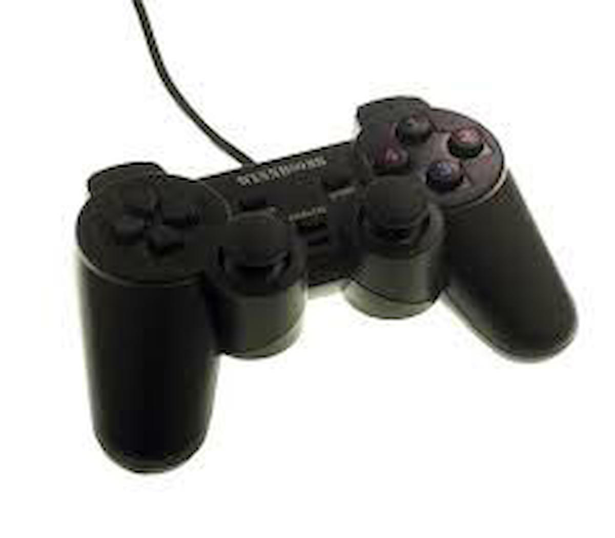 GAME JOYPAD PC ANALOG SİYAH OYUN KOLU PL-2596 (2818)