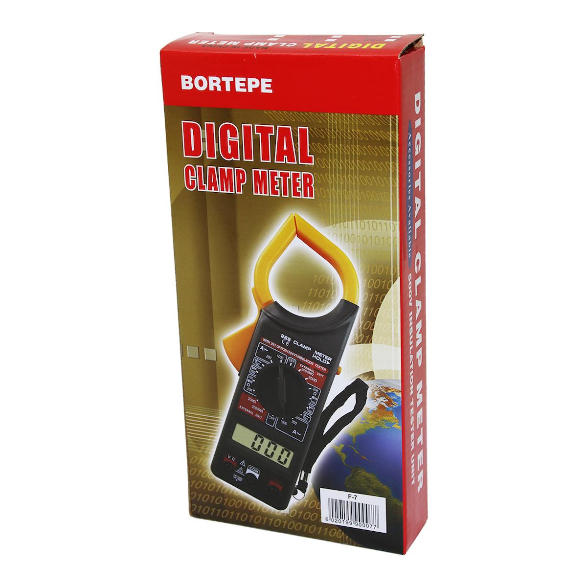 F-7 DIGITAL CLAMP METER DİJİTAL AMPER METRE - MULTİ METRE (2818)