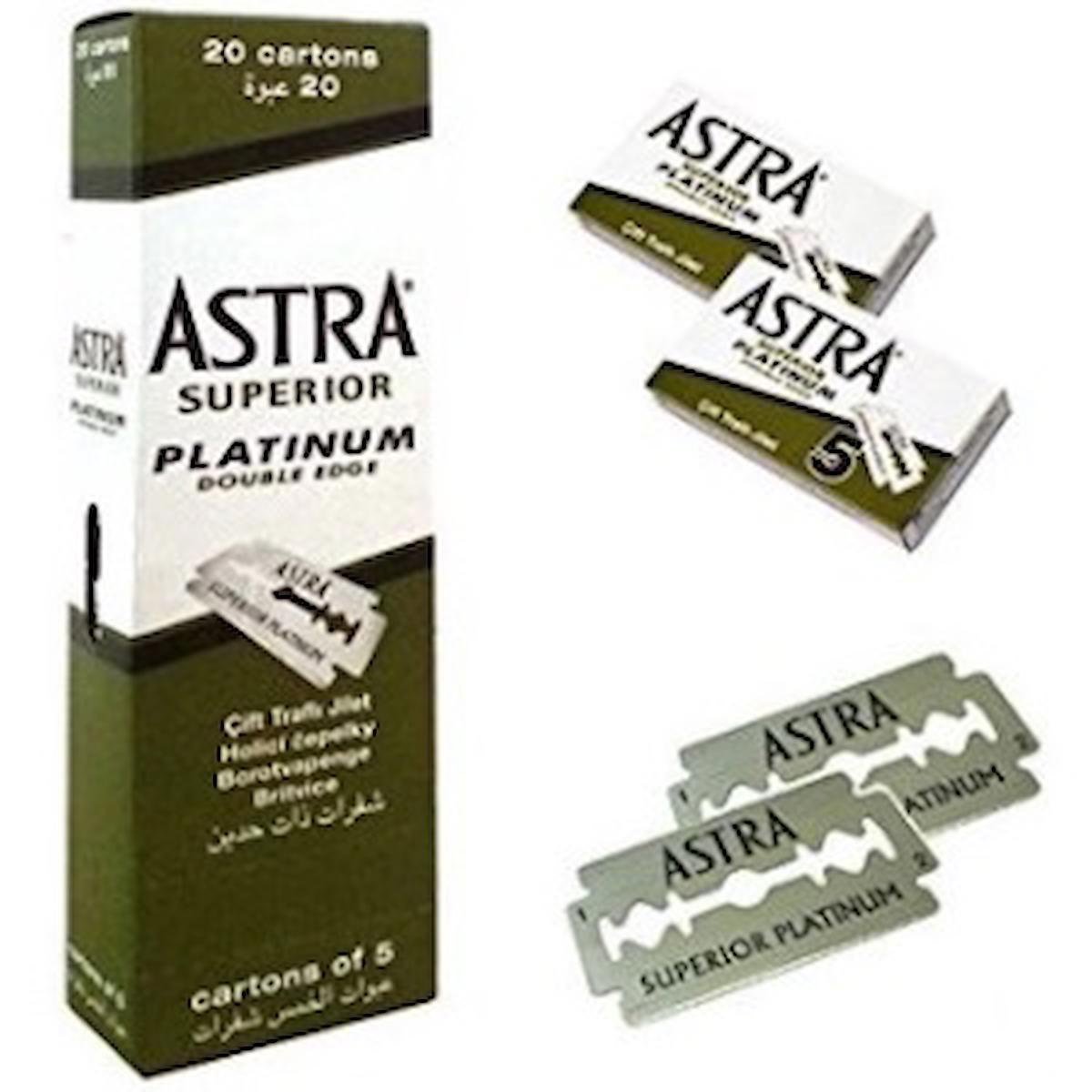 ASTRA JİLET YEŞİL KUTU 5 PARÇA  X 20 PARÇA (2818)