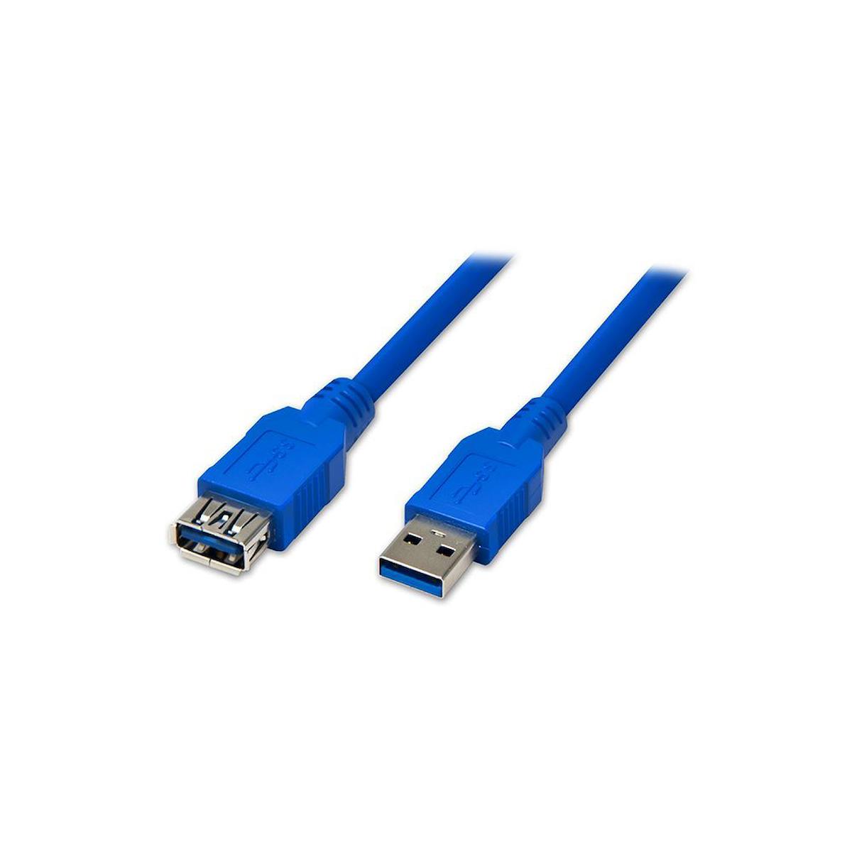 Usb 3.0 Uzatma Kablo 30 cm