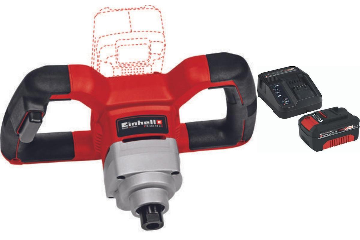 Einhell TE-MX 18 Li 1x4.0ah Akülü Karıştırıcı Boya Harç Mikseri