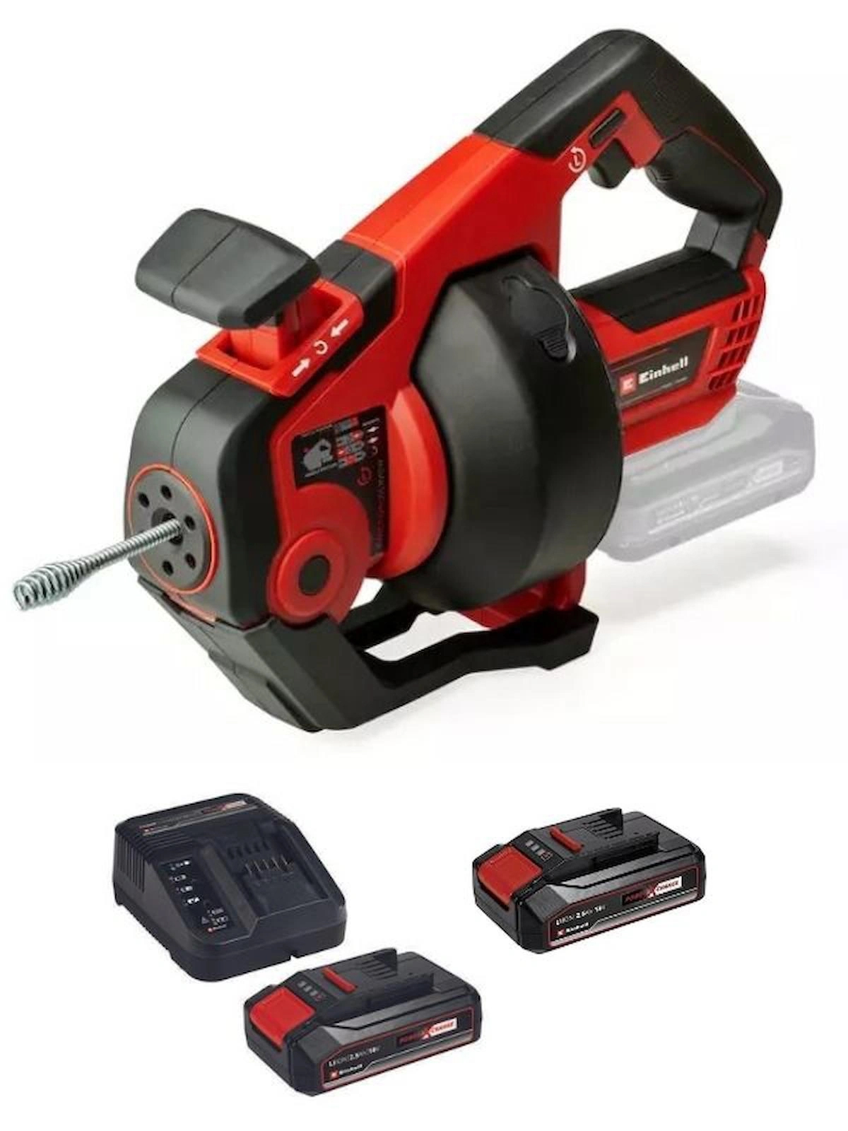 Einhell TE-DA 18/760 Li 2x2.5ah Akülü Boru Temizleme 