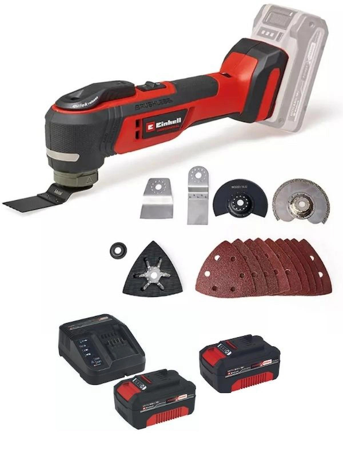 Einhell TP-MG 18 Li BL 2x4.0ah Akülü Raspalama 