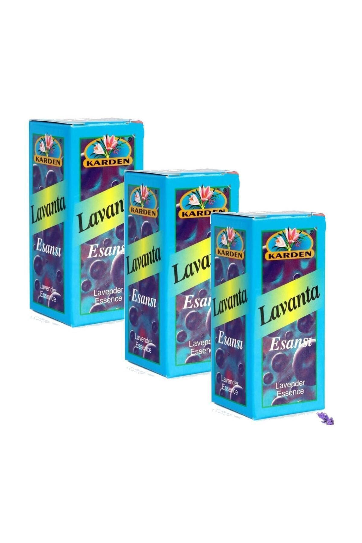 Karden Lavanta Esansı 20 ML (3 Adet)