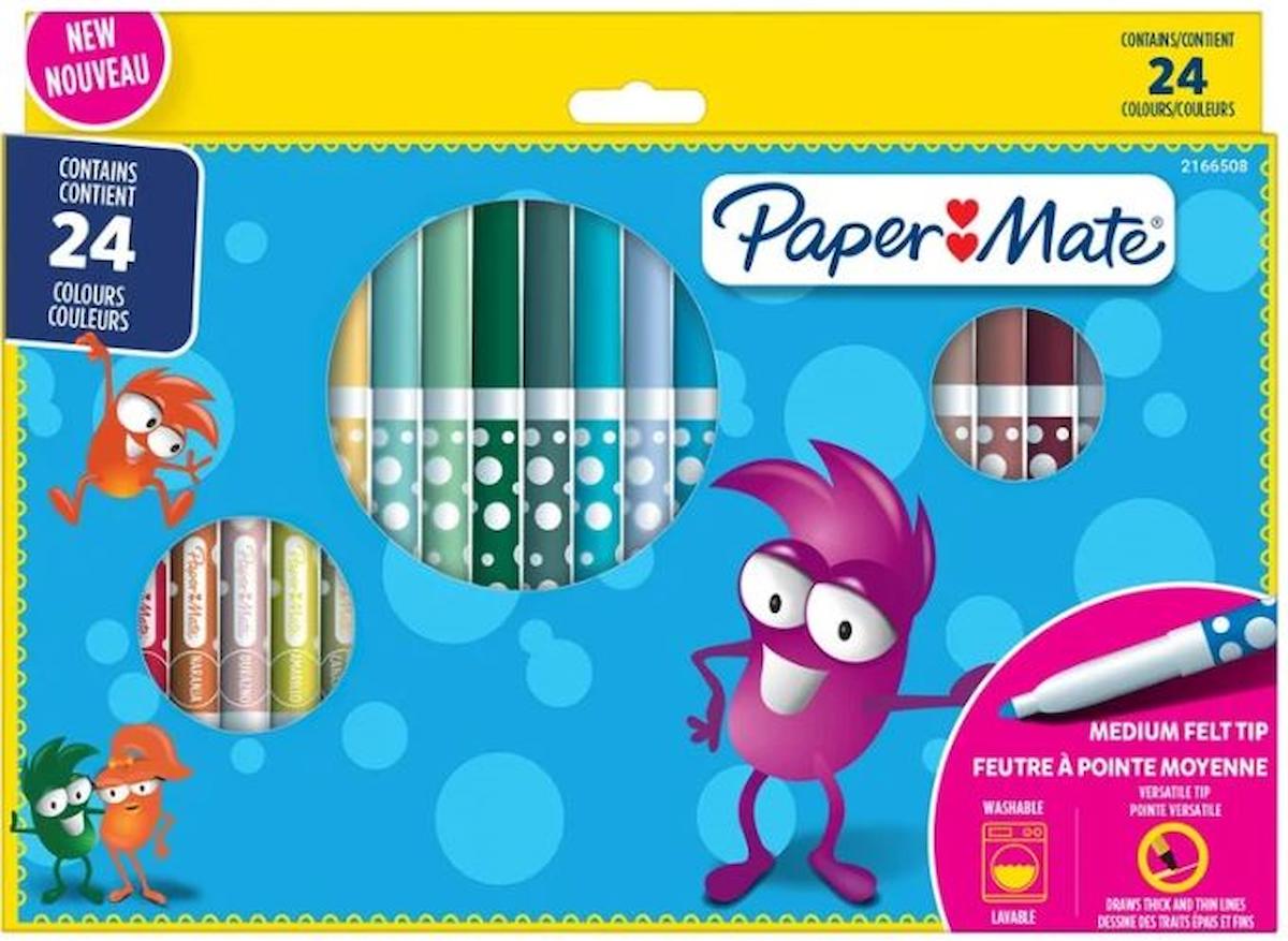 PAPERMATE KEÇELİ KALEM 24 LÜ 2166508