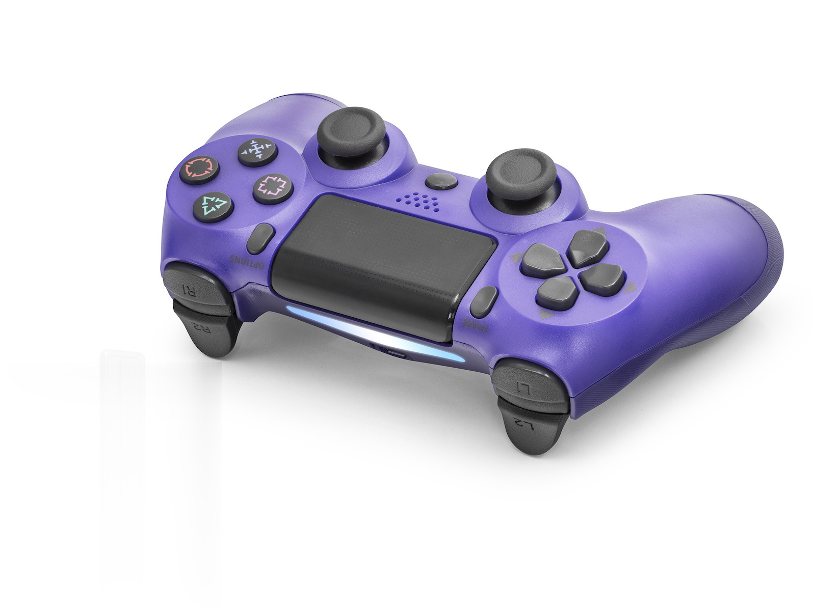 Büro Ev Ofis Oyun Konsolu için Mor Ps4 Uyumlu Kablosuz Gamepad Oyun Kolu