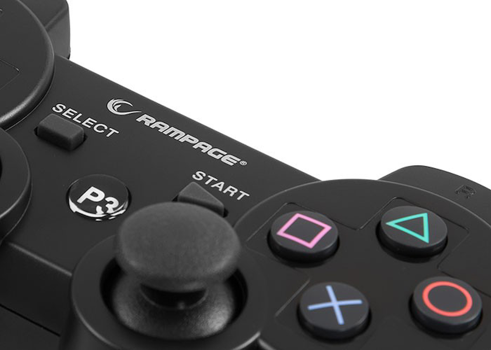Rampage SG-RPS3 Siyah PS3 Bluetooth Çift Titreşimli Joypad (Şarj Kablosu Dahil)