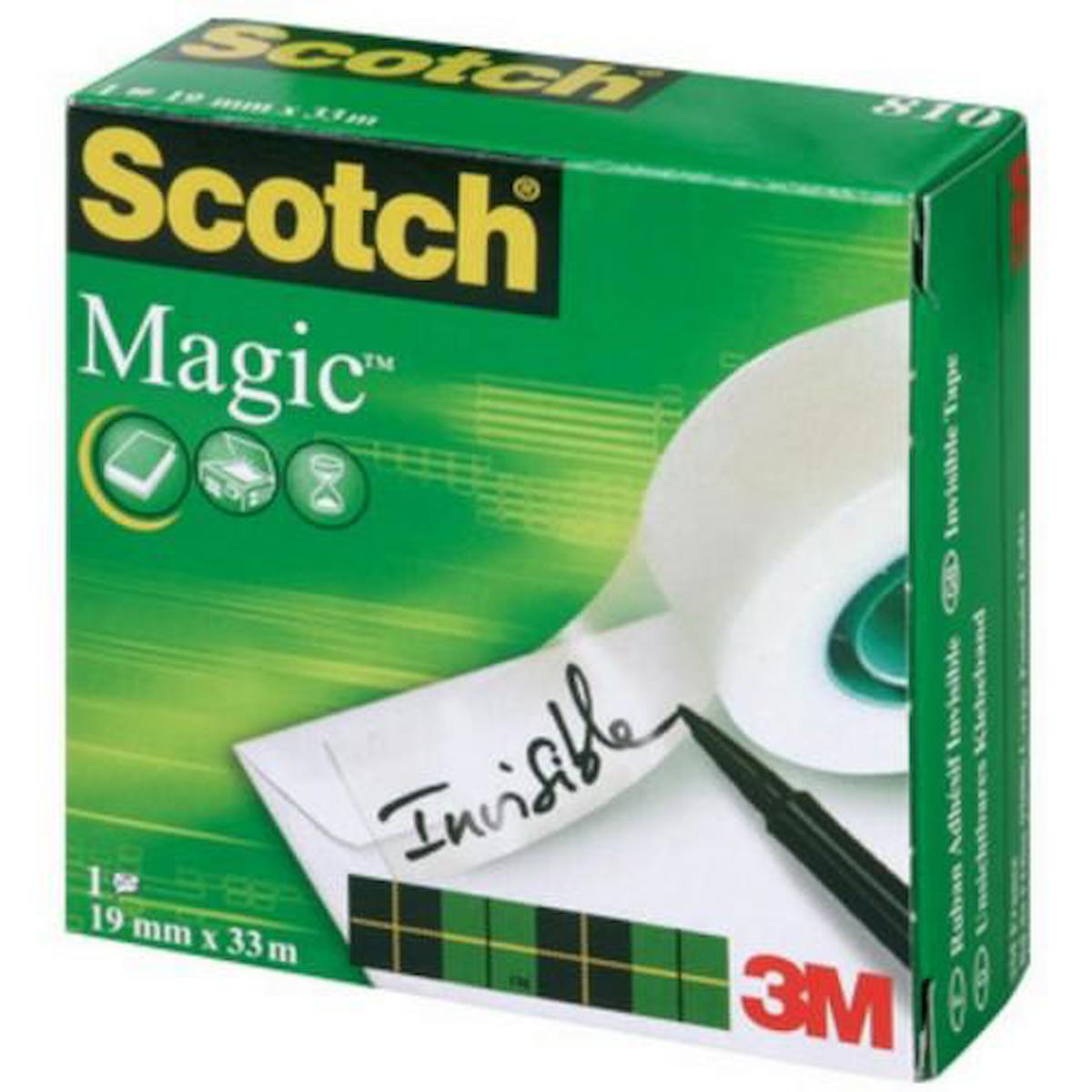 SCOTCH 810-1933 MAGİC BANT 19mmx33m