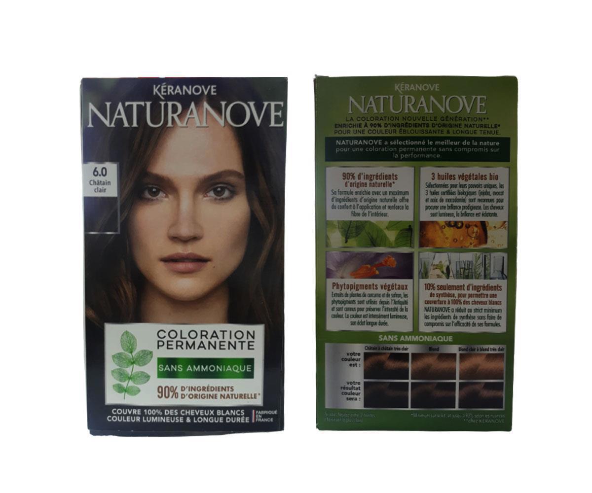 Keranove Naturanove Color Permanente Saç Boyası 6.0 Chatain Clair