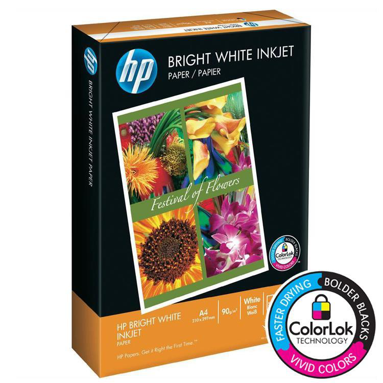 Hp C5977b ColorLok 90gr Parlak İnkjet Fotokopi Kağıdı 250 Yaprak