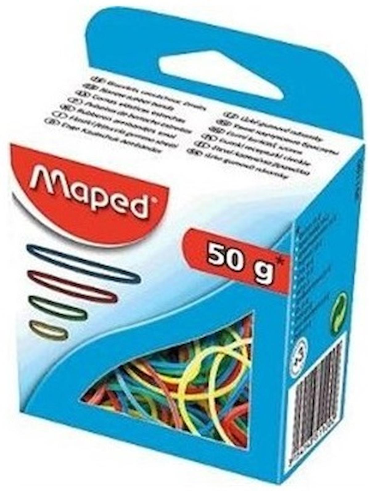 MAPED AMBALAJ LASTİĞİ RENKLİ 50GR 351100