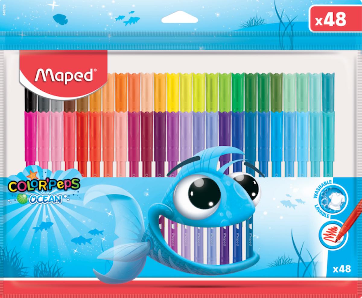 MAPED KEÇELİ KALEM COLOR PEP'S OCEAN 48 Lİ 845726