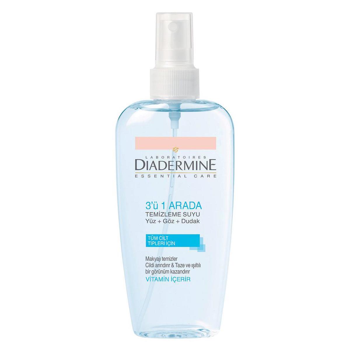 Diadermine Express 3'ü 1 arada Temizleyici Su 200 Ml