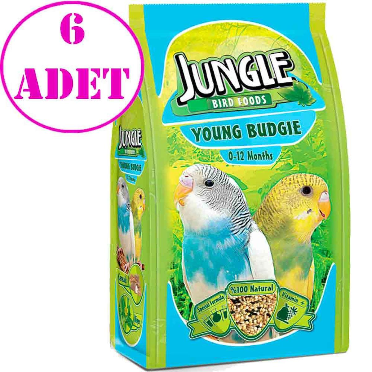 Jungle Yavru Muhabbet Kuşu Yemi 400 gr 6 AD