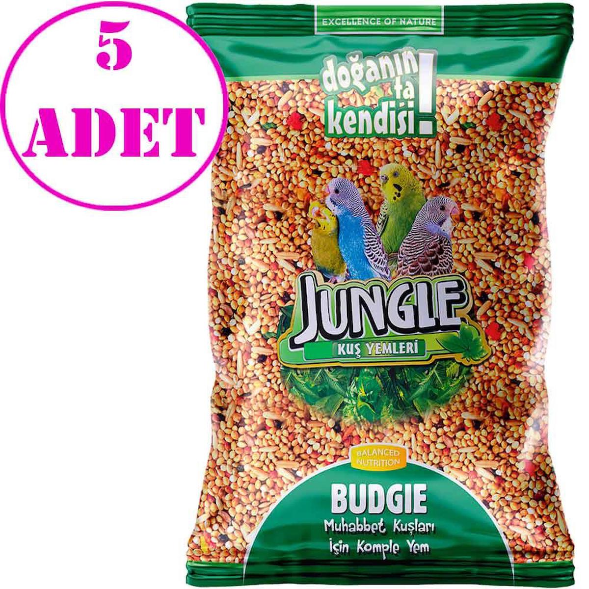 Jungle Muhabbet Kuşu Yemi 1 Kg 5 AD