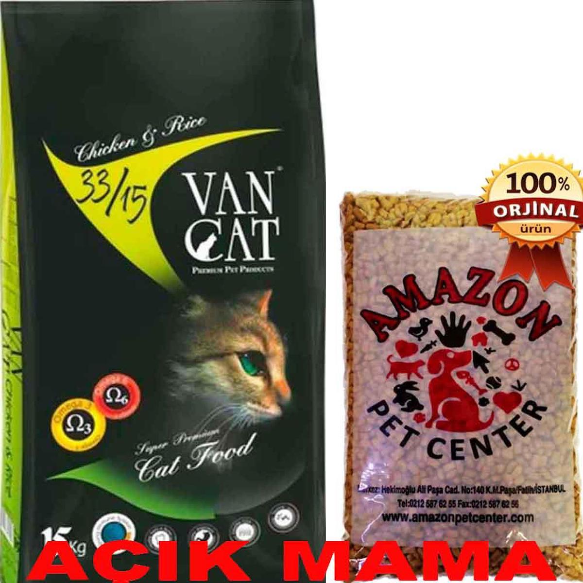 Vancat Tavuklu Kedi Maması Açık 1 Kg