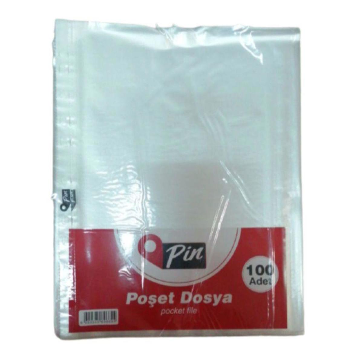 Poşet Dosya 1 Paket 100 lü Opin Föy Dosya 1 Paket